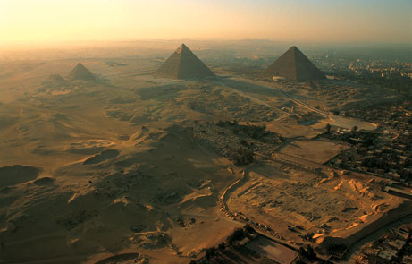 Giza Aerial View